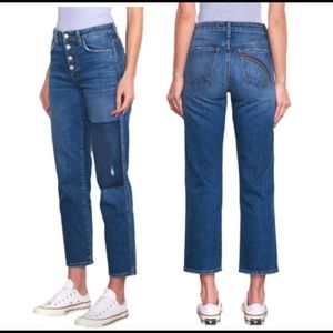 Sundry Patch High Waisted Jeans size 29